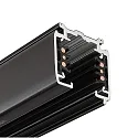 3-phase surface-mounted track D LINE/DALI 100CM, black