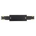 3-phase straight connector D LINE/DALI DALI controllable, with feed-in option, black
