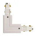 Deko-Light 3-phase corner connector D LINE/DALI DALI controllable, codable, left-right, white