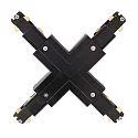 Deko-Light 3-phase X-connector D LINE/DALI DALI controllable, left-left-right, black