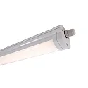 Outdoor LED ceiling luminaire TRI PROOF MOTION, IP65 IK08, with concealed HF sensor, 114.5cm, 24.5W 4000K 2500lm 120°
