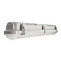 damp-proof luminaire TRI PROOF BASIC 61CM / 18W 840 ON-OFF impact resistant, switchable IP65, light grey 
