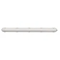 damp-proof luminaire TRI PROOF BASIC DALI 121CM / 36W 840 DALI controllable, impact resistant, switchable IP65, grey dimmable
