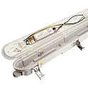 damp-proof luminaire TRI PROOF BASIC DALI 121CM / 36W 840 DALI controllable, impact resistant, switchable IP65, grey dimmable