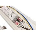 damp-proof luminaire TRI PROOF BASIC DALI 121CM / 36W 840 DALI controllable, impact resistant, switchable IP65, grey dimmable