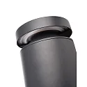 Deko-Light bollard lamp FARO 60 with lens optics, wired through IP65, dark grey dimmable