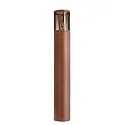 bollard lamp FACADO II 650MM TONED round E27 IP65, mat, rust dimmable