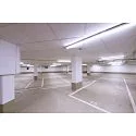 damp-proof luminaire TRI PROOF BASIC 121CM / 36W 840 ON-OFF impact resistant, switchable IP65, light grey 