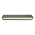 Deko-Light Wall luminaire LINEAR II DOUBLE, 220-240V AC/50-60Hz, 14W, basalt grey