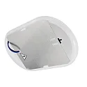 damp-proof luminaire SOTANO IP54 oval, CCT Switch, impact resistant, switchable, multipower IP54, grey 