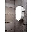 damp-proof luminaire SOTANO IP54 oval, CCT Switch, impact resistant, switchable, multipower IP54, grey 