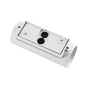 outdoor wall luminaire CAN OUTDOOR UP & DOWN up / down, 2 flames, cylindrical, rigid GU10 IP65, white
