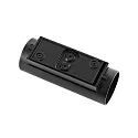 Deko-Light outdoor wall luminaire CAN OUTDOOR UP & DOWN up / down, 2 flames, cylindrical, rigid GU10 IP65, black