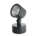 Outdoor LED spot COLT 15W COB, IP65, 3000K 1090lm 1825cd 40°, die-cast aluminum, black grey / opal