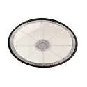 hall spot VEGA DALI current constant IP65, powder coated, deep black dimmable