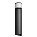 Deko-Light Socket tower 2-fold, IP44, 220-240V AC / 50-60Hz, die-cast aluminum, with LED lighting, 4.8W 3000K 150lm