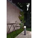Deko-Light Socket tower 2-fold, IP44, 220-240V AC / 50-60Hz, die-cast aluminum, with LED lighting, 4.8W 3000K 150lm