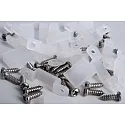 Mounting set for IP65 / IP67 strip with external dimensions 13-15 mm