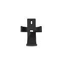  KapegoLED wall holder remote control RF, plastic, black