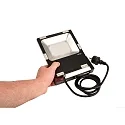 Deko-Light floodlight RF SMART FLOOD RGB+CCT swivelling, CCT Switch, with plug, RGB, ZigBee controllable IP65/IP44, anthracite dimmable