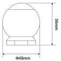 Deko-Light motion detector RF-SMART, white