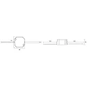 Deko-Light LED driver OCTO CV MINI 12V voltage constant, switchable, black