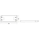Deko-Light LED driver FLAT CV UT24V voltage constant, switchable, grey, black