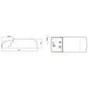 Deko-Light LED driver BASIC DIM CV 12V voltage constant, dimmable, black