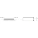 Deko-Light LED driver IP DIM CV 12V voltage constant, dimmable, black