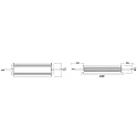 Deko-Light LED power supply IP DIM CV 48V 66-200W voltage constant, silver