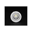 Deko-Light Accessories for MODULAR SYSTEM COB recessed ring swivelling, H: 30 mm, matt white