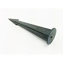 Ground spike for outdoor series COLT, versions 4 / 8W, M5 thread, 17cm, aluminum, black grey