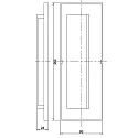 Deko-Light Cover Slope for recessed LED wall luminaire LIGHT base III outdoor, grey