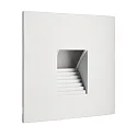 Cover SQUARE Step for recessed LED wall luminaire ALWAID, white