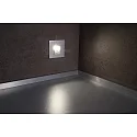 Deko-Light Cover SQUARE Step for recessed LED wall luminaire ALWAID, grey