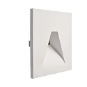 Deko-Light Cover SQUARE Angle for recessed LED wall luminaire ALWAID, white