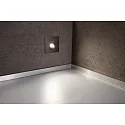 Cover SQUARE Eye for recessed LED wall luminaire ALWAID, jet black