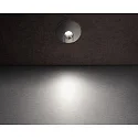 Cover ROUND Eye for recessed LED wall luminaire ALWAID, jet black