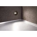 Cover ROUND for recessed LED wall luminaire ALWAID, jet black