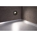 Cover ROUND Angle for recessed LED wall luminaire ALWAID, jet black
