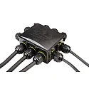 Deko-Light Outdoor Multi 10-fold-distributor for 2-10 cable 4-14 mm, 0.5-4 mm², max. 450V AC/24A