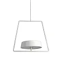 Pendelum for magnetic luminaire MIRAM, B/H: 20,5cm/18,5cm, white