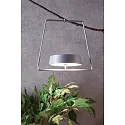 Deko-Light Pendelum for magnetic luminaire MIRAM, B/H: 20,5cm/18,5cm, grey