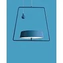 Deko-Light Pendelum for magnetic luminaire MIRAM, B/H: 20,5cm/18,5cm, blue