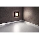 Deko-Light cover ALWAID 2 - MILKY square, deep black