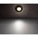 Deko-Light cover ALWAID 2 - MILKY round, deep black
