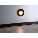 Deko-Light cover ALWAID 2 - MILKY round, deep black