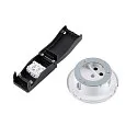 Deko-Light pendant luminaire adapter Ø DA 68MM / RECESSED round, built-in version, traffic white