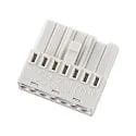 connection socket SANOTRUNK UNIVERSAL WAGO 267-501, white