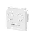 light strip system end cap SANOTRUNK UNIVERSAL set of 2, white